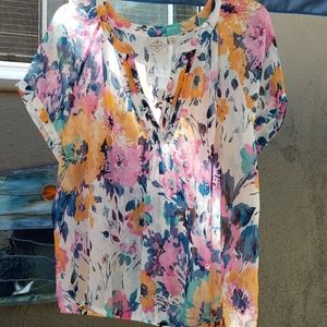 Floral blouse